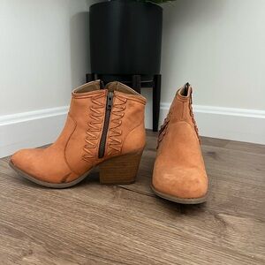 Muse & cloud genuine leather cowgirl boots
